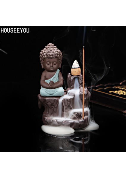 Kırmızı-70 Tarzı 20 Adet Tütsü Konisi + Yanıcı Yaratıcı Ev Dekoru Küçük Rahip Buddha Tütsü Brülörü Ev ve Çayevlerinde Kullanım Için (Yurt Dışından) fırsatları