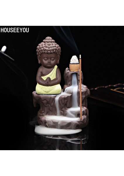 Kırmızı-70 Tarzı 20 Adet Tütsü Konisi + Yanıcı Yaratıcı Ev Dekoru Küçük Rahip Buddha Tütsü Brülörü Ev ve Çayevlerinde Kullanım Için (Yurt Dışından) indirimleri