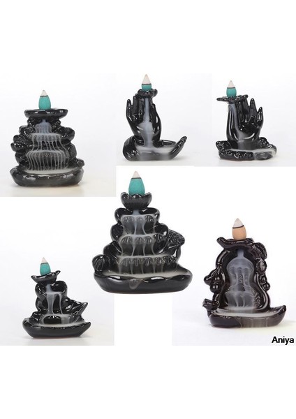 Bir Stil Doğal Kulesi Tütsü Standı Ev Dekorasyonu Mum Aromaterapi Fırını Geri Akış Çubuk Seramik Tütsü Ev Dekorasyonu Çay Evi (Yurt Dışından) fiyatları