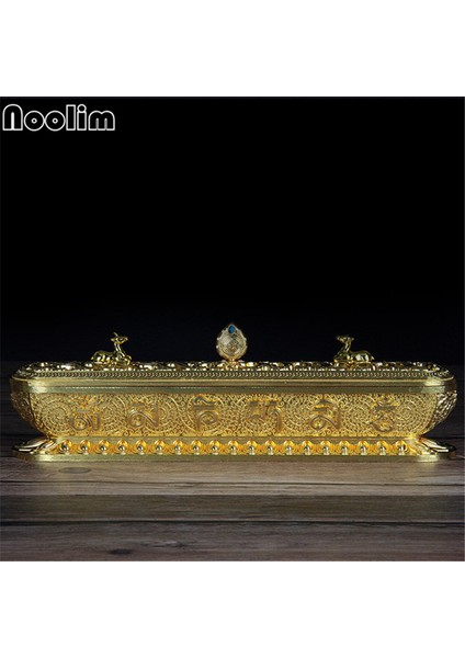 L Altın Tarzı Bakır Tütsü Çubuğu Antika El Yapımı Tutucu Zen Budist Çay Evi Ev Ofis Dekorasyon El Sanatları Süs Eşyaları (Yurt Dışından)