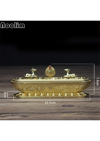 L Altın Tarzı Bakır Tütsü Çubuğu Antika El Yapımı Tutucu Zen Budist Çay Evi Ev Ofis Dekorasyon El Sanatları Süs Eşyaları (Yurt Dışından) indirimleri