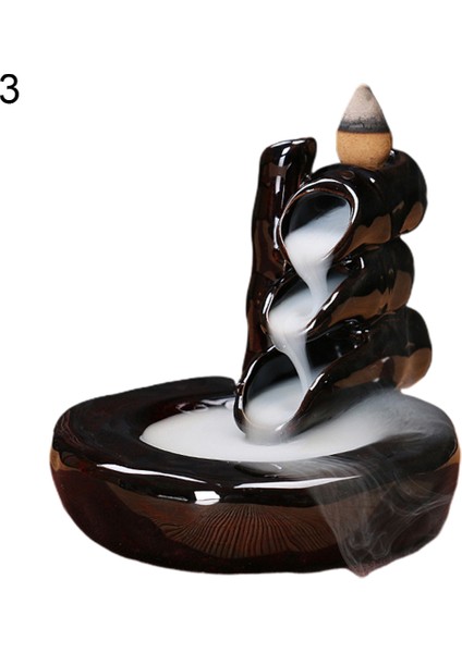 No.4 Tarzı Yeni Geliş Seramik Şelale Geri Akış Tütsü Tutucu Difüzör Ev Dekorasyonu (Yurt Dışından) fırsatları