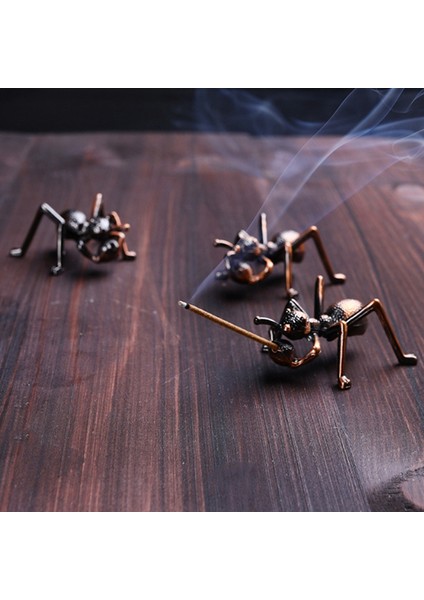 No.2 Tarzı Yeni Yaratıcı Alaşım Tütsü Çubuğu Tutucu Karınca Şekilli Fırın Plakası Mum Aromaterapi Fırını Tütsü Tabanı (Yurt Dışından) modelleri