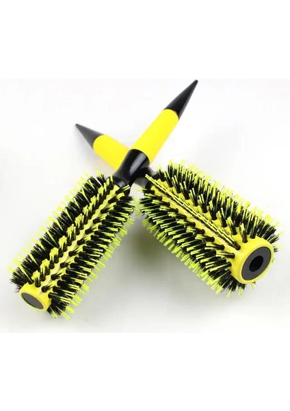 Profesyonel Yuvarlak Ahşap Saç Fırçası 6 Boyutlar Domuz Kıl Mix Naylon Salon Kadın Saç Stil Araçları Sarı Brezilya Saç Krlerlcolor: 3818 (Yurt Dışından) fiyatları