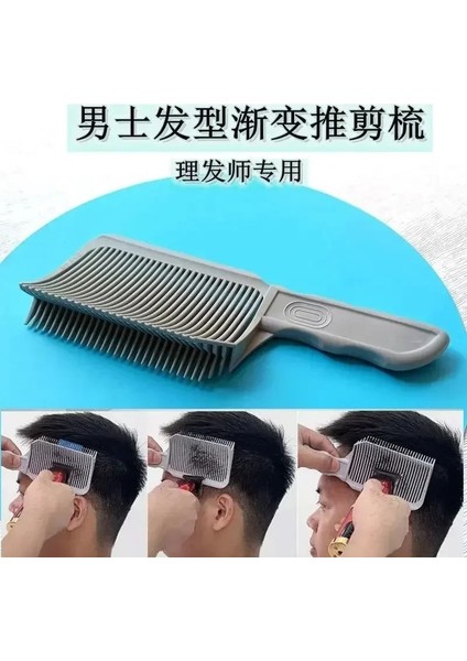 Berber Solmaya Tarak Saç Kesme Aleti Degrade Saç Modeli Için Tarak Düz Üst Saç Kesme Tarağı Erkekler Için Isıya Dayanıklı Solmaya Fırça빗renk: B (Yurt Dışından) fiyatları