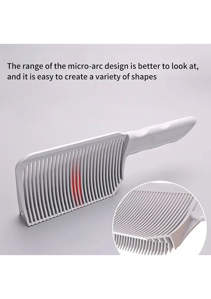 Berber Solmaya Tarak Saç Kesme Aleti Degrade Saç Modeli Için Tarak Düz Üst Saç Kesme Tarağı Erkekler Için Isıya Dayanıklı Solmaya Fırça빗renk: B (Yurt Dışından) fırsatları