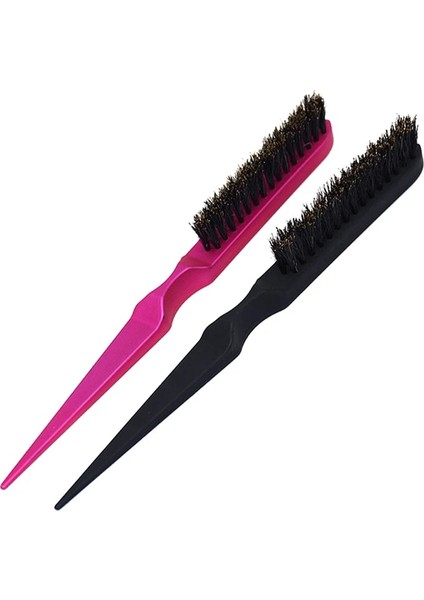 Pro Salon Siyah Saç Fırçaları Tarak Ince Çizgi Alay Penye Fırça Şekillendirme Araçları Dıy Kiti Profesyonel Plastik Kuaförlük Taraklarrenk: Stil 1 (Yurt Dışından) modelleri