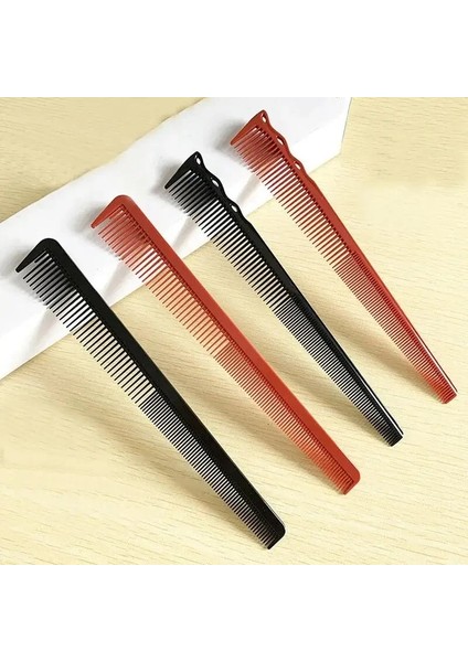 Saç Kesimi Tarak Berber Dükkanı Kuaför Profesyonel Saç Kesme Taraklar Favoriler Saç Fırçası Kuaför Şekillendirme Araçları Saç Fırçası Renk: Kırmızıb (Yurt Dışından) modelleri