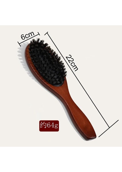Doğal Domuzu Kıl Saç Fırçası Masaj Tarak Anti-Statik Saç Derisi Kürek Fırça Kayın Ahşap Saplı Saç Fırçası Tarak Şekillendirici Aracırenk: Style3 (Yurt Dışından) modelleri