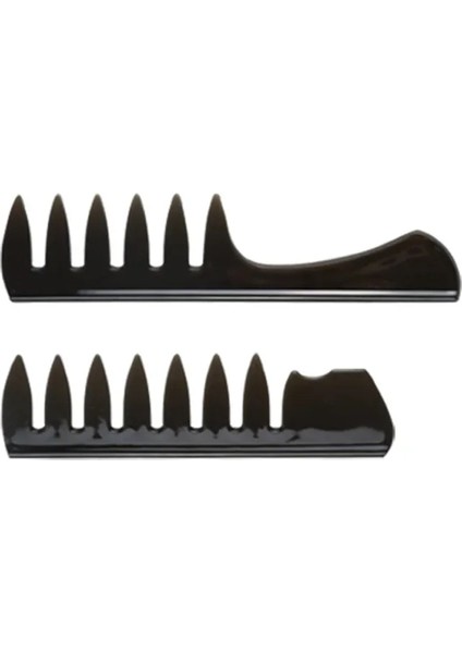 Geniş Diş Saç Tarak Güzellik Salonu Kuaförlük Fırçası Erkekler Kadınlar Için Saç Fırçası Geri Tarak Çatal Tarak Saç Şekillendirici Aracırenk: 04 (Yurt Dışından) fiyatları