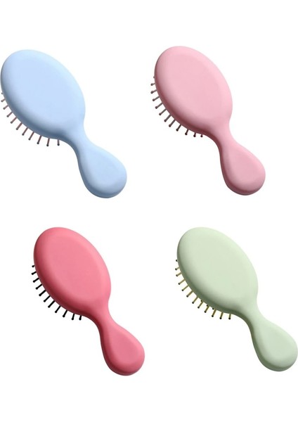 1pc Güzel Mini Taşınabilir Kafa Derisi Masaj Hava Yastığı Tarak Kuaförlük Düz Kıvırcık Saç Tarak Kadın Saç Fırçası Şekillendirici Aracırenk: Pembe (Yurt Dışından) modelleri