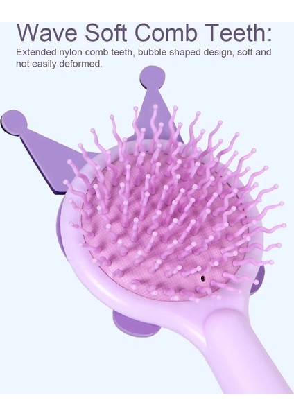 Sevimli Çizgi Film Mini Cep Taşınabilir Tarak Salonu Stil Saç Fırçası Masajı Saç Tarağı Moda Stil Saç Tarağı Sağlık Araçları Renk: BB04-MAVI (Yurt Dışından) fırsatları