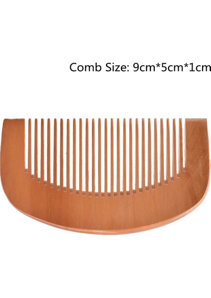 Doğal Sandal Ağacı Tarak Cep Anti-Statik Ahşap Ince Diş Saç Fırçası Başlığı Masaj Tarak Kadın Saç Şekillendirici Saç Bakım Araçlarırenk: B (Yurt Dışından)