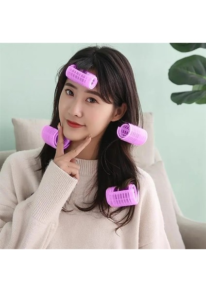 Saç Silindirleri Bukle Maşaları Kendinden Makaralı Salon Tutma Kuaförlük Giyinme Tarzı Tutma Jumbo Isısız Bukle Maşası (Rastgele Renk)Renk: Çeşitli Renk (Yurt Dışından) fiyatları