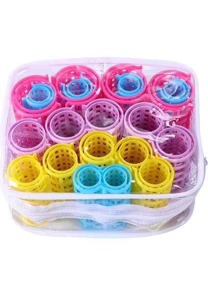 Saç Silindirleri Bukle Maşaları Kendinden Makaralı Salon Tutma Kuaförlük Giyinme Tarzı Tutma Jumbo Isısız Bukle Maşası (Rastgele Renk)Renk: Çeşitli Renk (Yurt Dışından) fırsatları