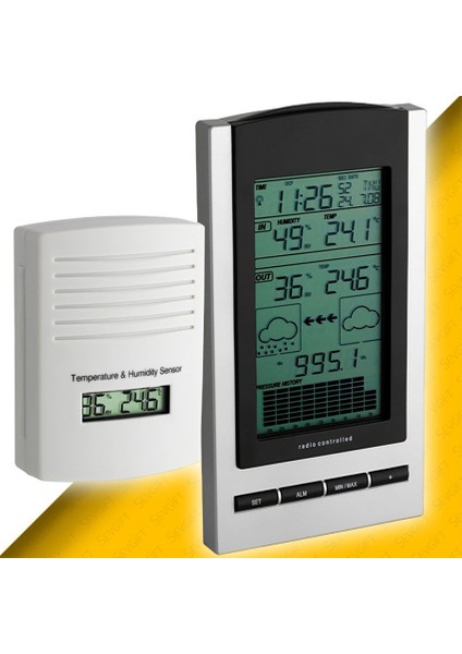 Tfa 35.1083.54 ´gaıa´ Kablosuz Barometre, Termometre ve Higrometre