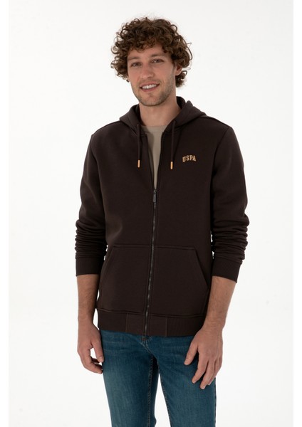 Erkek Koyu Kahverengi Hırka (Örme) 50313755-VR084