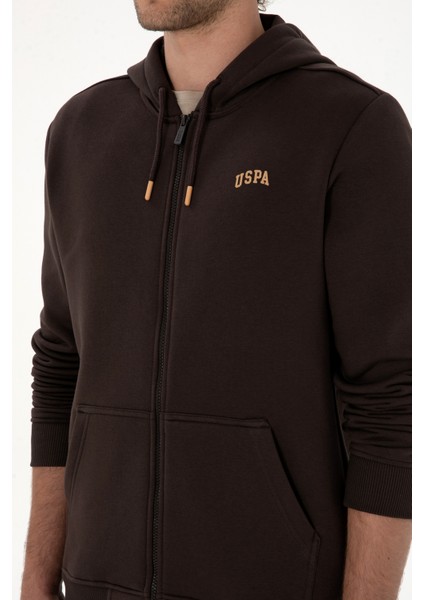 Erkek Koyu Kahverengi Hırka (Örme) 50313755-VR084