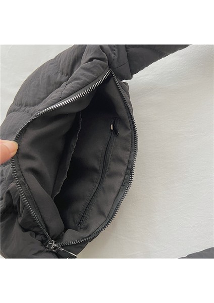 Kadınlar Için Naylon Torba Büyük Kapasiteli Işlemeli Bulut Çanta Crossbody (Yurt Dışından) modelleri
