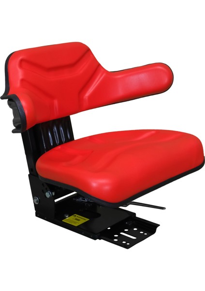 Turuncu PA110 5 Açılı Sabit Kolçaklı Ileri Geri Kızak Ayarlı Traktör Koltuğu fiyatları