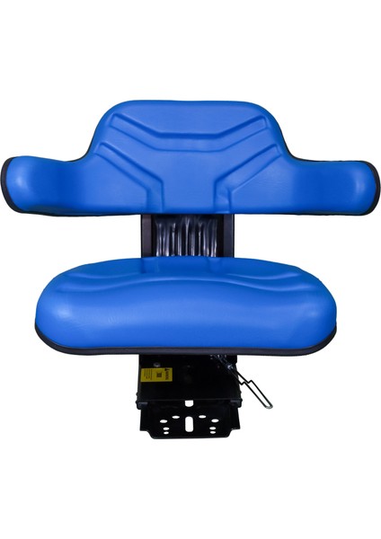 Mavi PA110 5 Açılı Sabit Kolçaklı Ileri Geri Kızak Ayarlı Traktör Koltuğu