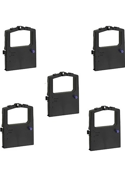 Oki ML-385-386-390-391-OKIMATE 120 / 240 Ithal Muadil Şerit Ribon Strip 5 Adet