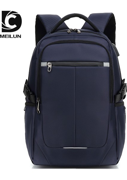 Erkek Iş Elektrikli Çanta Seyahat Sırt Çantası Mavi (Yurt Dışından)