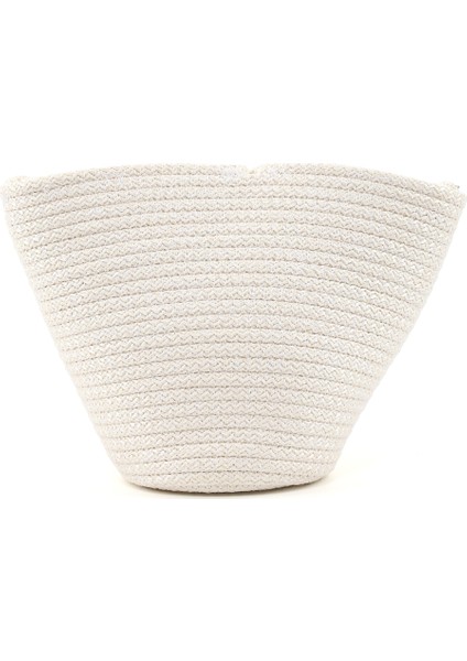 Beyaz SHK245 Incili Hasır Kumaş Tek Bölmeli, Askılı El, Kol ve Omuz Çantası modelleri