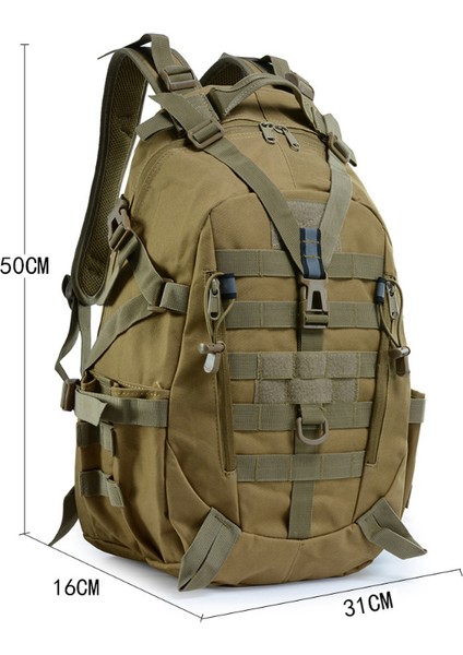 Yürüyüş Kros Kamp Seyahat Sırt Çantası Kamuflaj Açık Taktik Sırt Çantası Haki (Yurt Dışından) fırsatları
