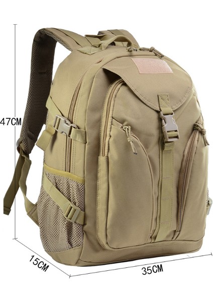 Çok Fonksiyonlu Kamuflaj Taktik Sırt Çantası, Büyük Kapasiteli Açık Hava Depolama Sırt Çantası Haki (Yurt Dışından) fiyatları