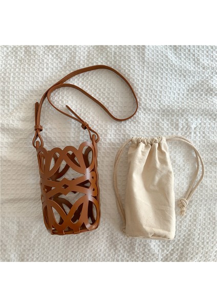 Retro Silindirik Kova Çanta Omuz Crossbodypuiçi Boş Çanta (Yurt Dışından) modelleri