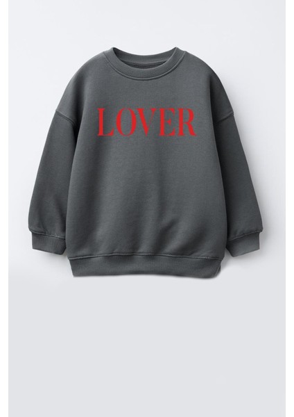 Kız Çocuk Baskılı 3 Iplik Kumaş Pamuklu Sweatshirt fiyatları
