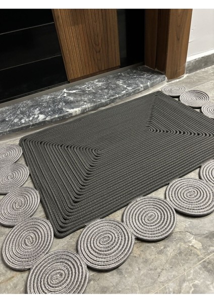 1VENEDIK Serisi Jüt, Desenli Kapı Önü, Paspası, Banyo Paspası, Balkon Paspası / Hediyelik, Ev Eşyası. modelleri