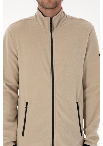 Erkek Koyu Bej Hırka (Örme) 50313779-VR088