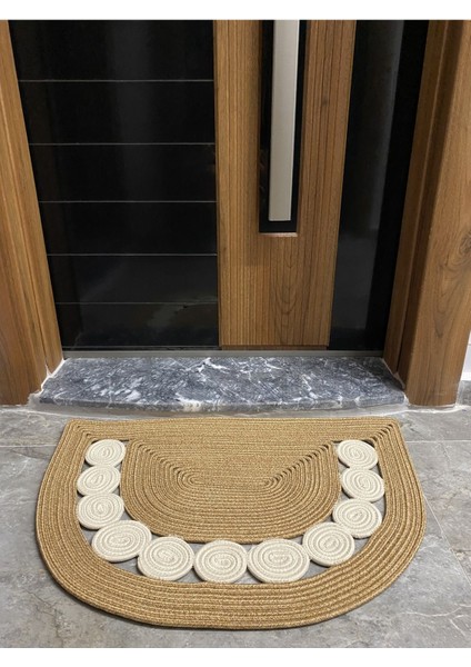 1london Jüt, Desenli Kapı Önü, Paspas, Banyo Paspası, Balkon Paspası / Hediyelik, Ev Eşyası.