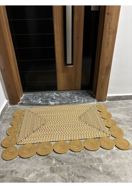 1VENEDIK Serisi Jüt, Desenli Kapı Önü, Paspası, Banyo Paspası, Balkon Paspası / Hediyelik, Ev Eşyası. fiyatları