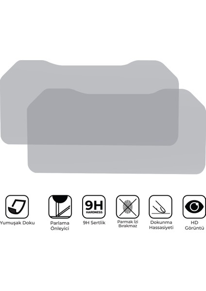 Rks Freccia 150 2024 Uyumlu Motosiklet Ekran Koruyucu Şeffaf