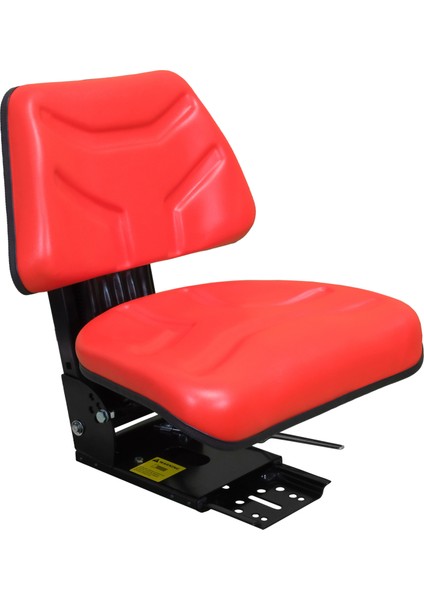 Turuncu PA 210 5 Açılı Düz Arkalıklı Ileri Geri Kızak Ayarlı Traktör Koltuğu fiyatları