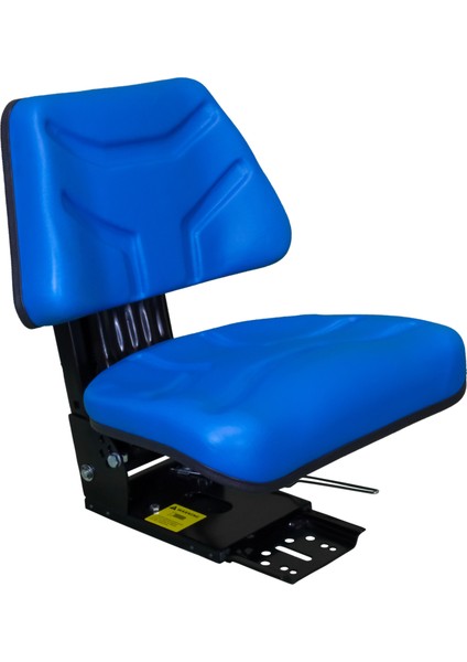 Mavi - PA 210 - 5 Açılı Düz Arkalıklı Ileri Geri Kızak Ayarlı Traktör Koltuğu fiyatları