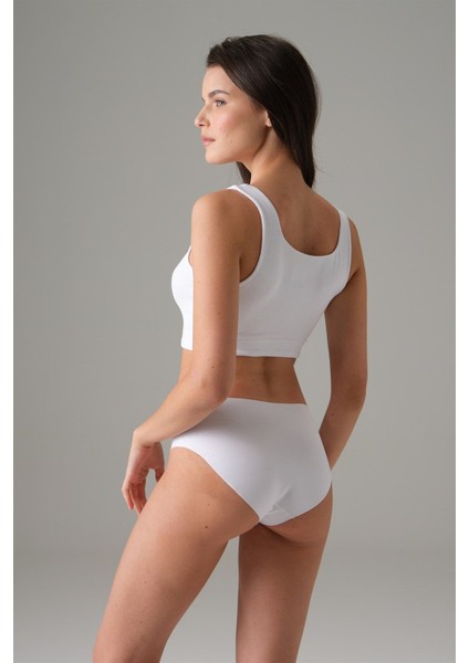 9314 BAYAN ELEGANT SILKY BEYAZ BÜSTİYER ATLET fiyatları
