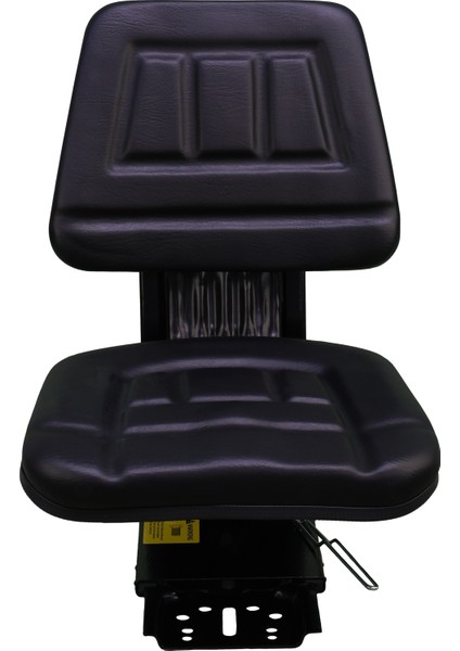 Siyah PM 310 Bahçe Tipi Dar Döşeme 390MM Traktör Koltuğu