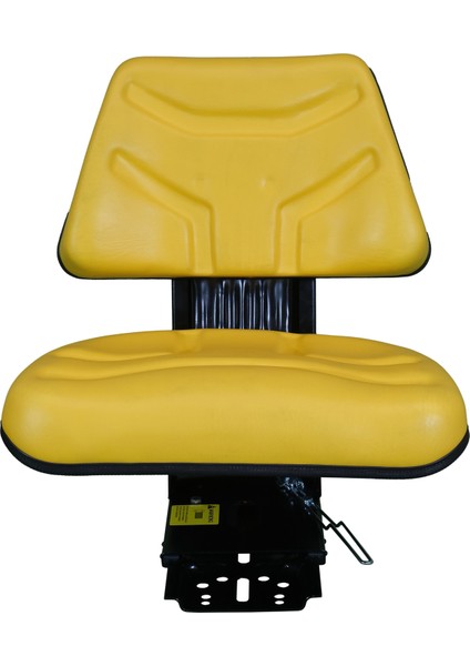 Sarı PA 210 5 Açılı Düz Arkalıklı Ileri Geri Kızak Ayarlı Traktör Koltuğu