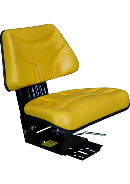 Sarı PA 210 5 Açılı Düz Arkalıklı Ileri Geri Kızak Ayarlı Traktör Koltuğu fiyatları