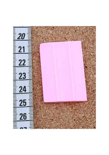 Buhar Sabun Çizgi Taşı -4,3cm&3,1cm Pembe- 4 Adet