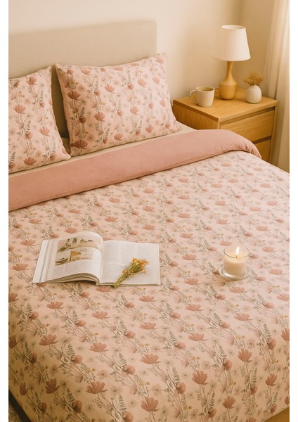 Miranda Rose Tek Kişilik Nevresim Takımı Pamuklu