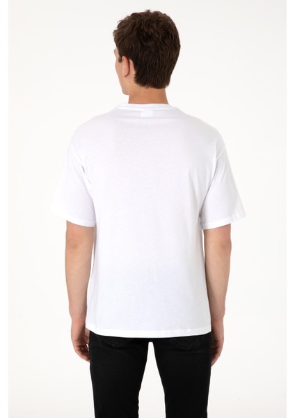 Erkek Beyaz Tişört 50294322-VR013
