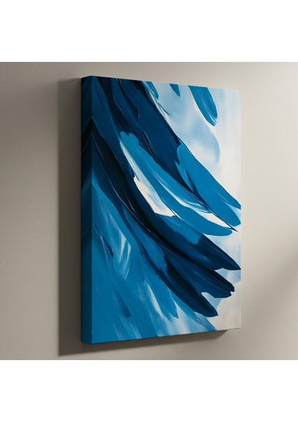 Mavi Soyut Sanat Tablosu