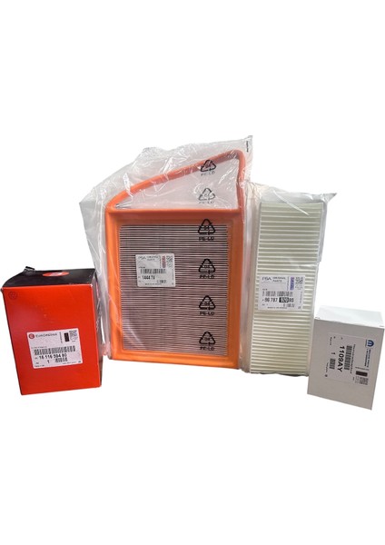 Citroen Celysee Filtre Bakım Seti 1.6 Euro5 4lü