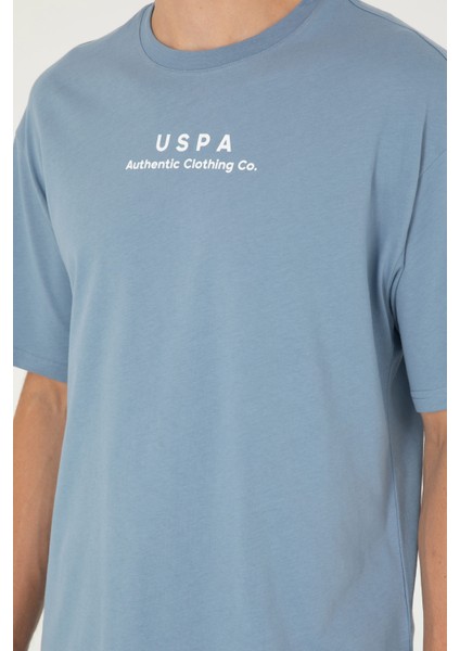 Erkek İndigo Tişört 50294322-VR028