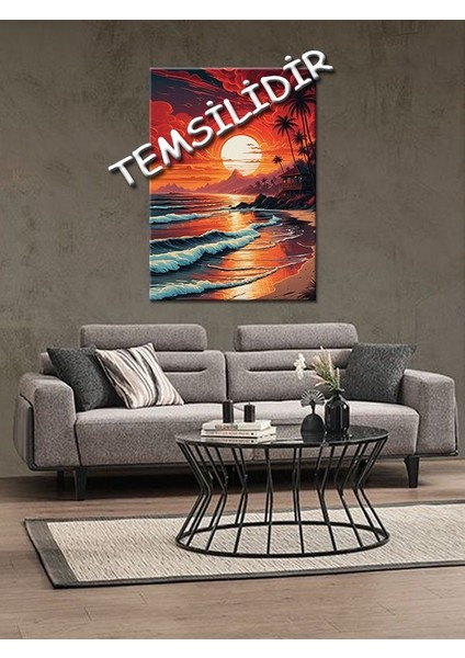 Samuray Mdf Tablo 35 cm x 50 cm modelleri